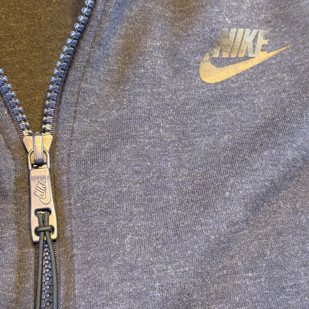 NIKE  Tech Fleece Mesh Cocoon Full Zip Hoodie Women's M Jacket Navy Blue 725844